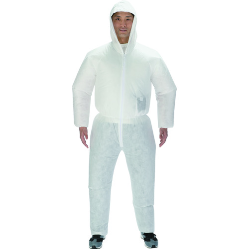 トラスコ中山 TRUSCO 使い切り空調服 つなぎ 3L(ご注文単位1着)【直送品】