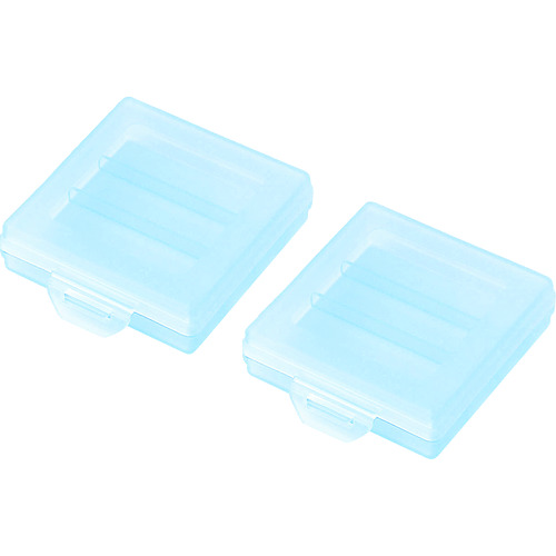 トラスコ中山 SANWA 電池ケース(単4用)2個入り 856-2980(ご注文単位1セット)【直送品】