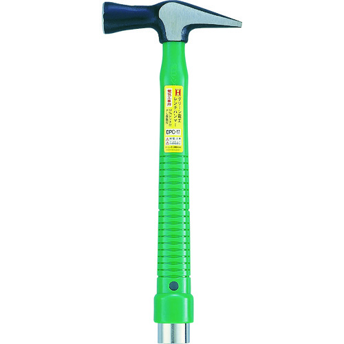 トラスコ中山 OH グリーン 電工レンチハンマー(PC樹脂柄)先切(ご注文単位1本)【直送品】