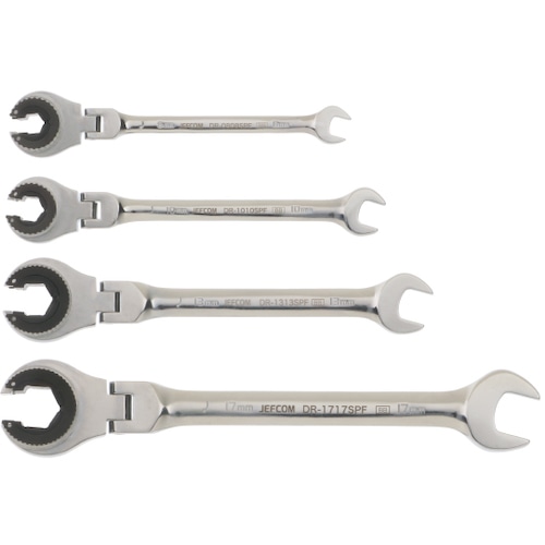 トラスコ中山 ジェフコム フレキコンビレンチセット(ご注文単位1セット)【直送品】