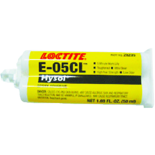 トラスコ中山 ロックタイト エポキシ接着剤 EA E-05CL 50ml(ご注文単位1本)【直送品】