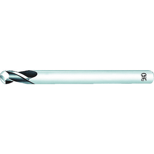 トラスコ中山 OSG ハイスエンドミル 2刃ボール R0.5 80760(ご注文単位1本)【直送品】