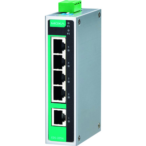 トラスコ中山 MOXA EDS-205A(ご注文単位1個)【直送品】