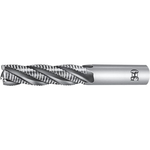 トラスコ中山 OSG ハイスエンドミル ラフィングロング 40 80880(ご注文単位1本)【直送品】