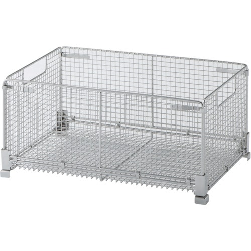 トラスコ中山 テイモー ファインバスケット300×450×200 10×10メッシュ20kg(ご注文単位1個)【直送品】