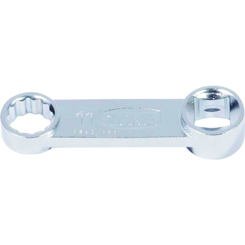 トラスコ中山 TONE ソケットアダプター オフセットめがねアダプター 差込角9.5mm 全長68mm 対辺寸法11mm(ご注文単位1個)【直送品】