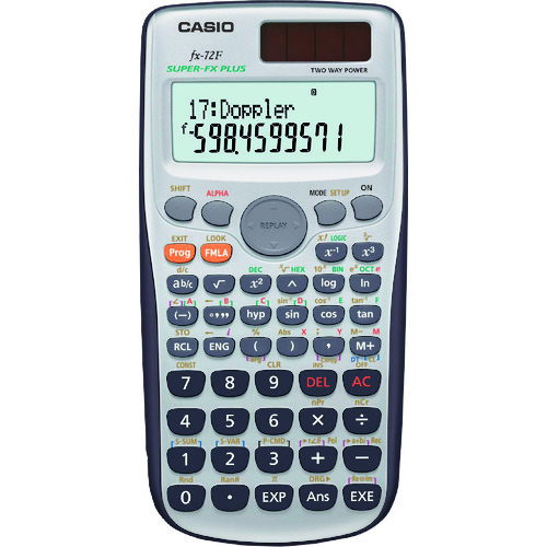 トラスコ中山 カシオ 関数電卓 134-9072(ご注文単位1台)【直送品】