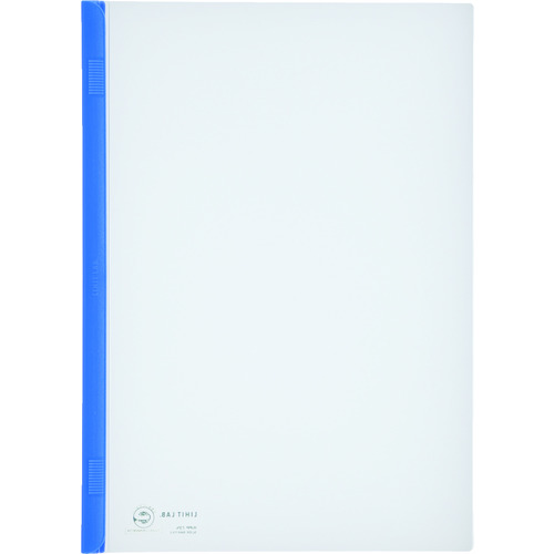 トラスコ中山 リヒト A4/Sスライドバーファイル(10冊入) 青(ご注文単位1パック)【直送品】