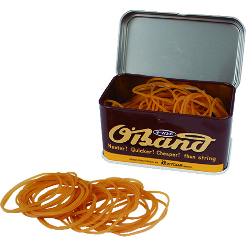 トラスコ中山 オーバンド 缶 #16 30g アメ色(ご注文単位1缶)【直送品】