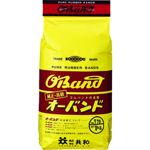 トラスコ中山 オーバンド #25 アメ色 1kg袋 (約300本入)(ご注文単位1袋)【直送品】