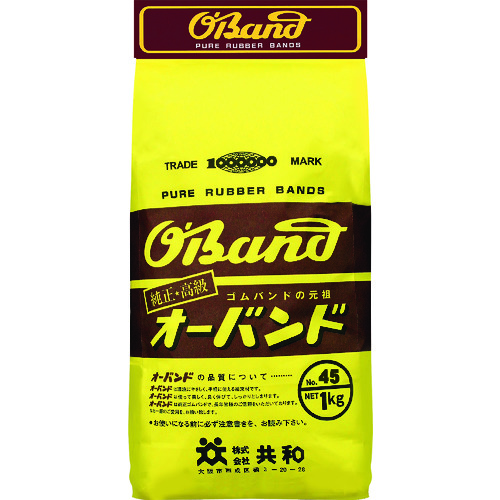 トラスコ中山 オーバンド #35 アメ色 1kg袋 (約150本入)(ご注文単位1袋)【直送品】