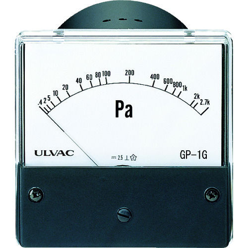 トラスコ中山 ULVAC ピラニ真空計(アナログ仕様) GP-1G/WP-01(ご注文単位1セット)【直送品】