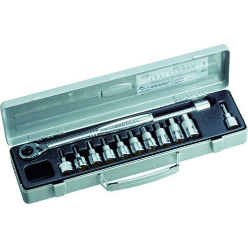 トラスコ中山 TONE ヘキサゴンソケットレンチセット 吋目 13pcs(ご注文単位1セット)【直送品】