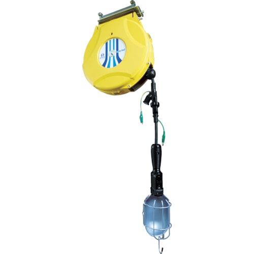 トラスコ中山 日平 リール ランプリールブレーキ式10M125V/10A(コード引き出し時) 836-8738(ご注文単位1台)【直送品】
