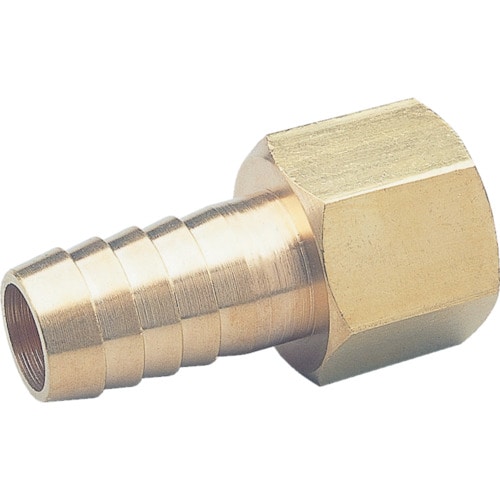 トラスコ中山 ASOH 内ネジホースニップル PT1/4XΦ8(ご注文単位1個)【直送品】