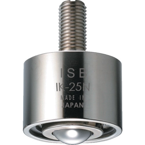 トラスコ中山 ISB 下向用ボールキャスター イグチベアー IK-25N スチール製(ご注文単位1個)【直送品】