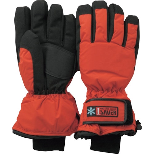 トラスコ中山 柏田 I-SAVER 5本指防寒グローブ F(ご注文単位1組)【直送品】