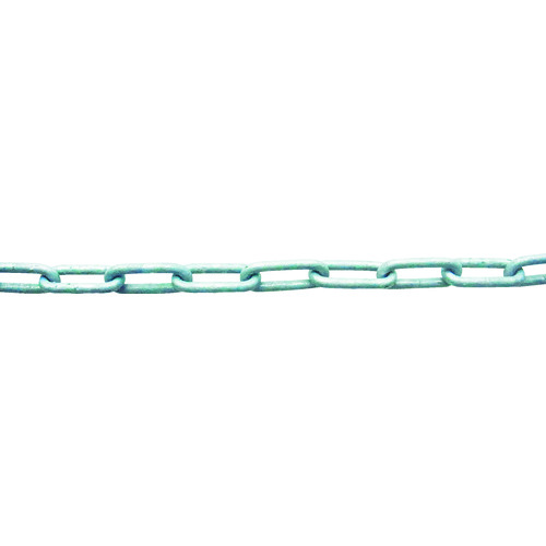 トラスコ中山 ニッサチェイン 鉄ドブメッキ溶接リンクチェイン 3mm×30m(ご注文単位1本)【直送品】