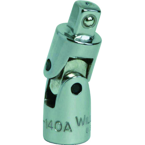 トラスコ中山 WILLIAMS ユニバーサルジョイント 1/4ドライブ 差込角凹凸6.35mm 全長36mm(ご注文単位1個)【直送品】