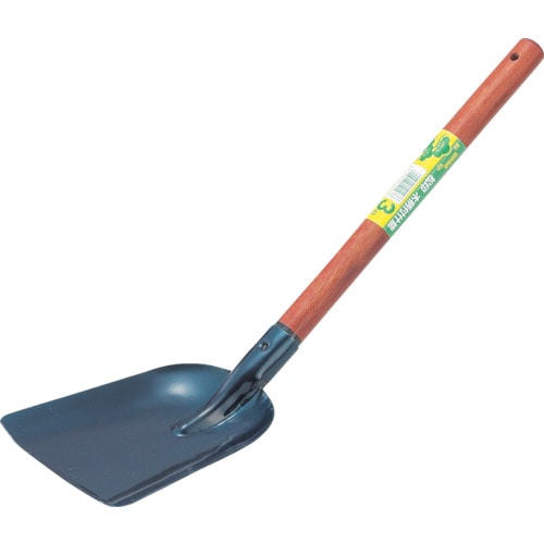 トラスコ中山 田中 木柄スコップ 500mm(ご注文単位1本)【直送品】