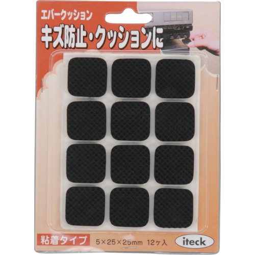 トラスコ中山 光 エバークッション25×25(ご注文単位1パック)【直送品】