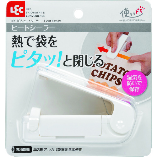 トラスコ中山 レック ヒートシーラーW（ご注文単位1個）【直送品】
