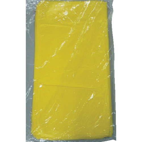 トラスコ中山 ワタナベ 食品用片開きシート(500W×1000)イエロー (100枚入)（ご注文単位1袋）【直送品】
