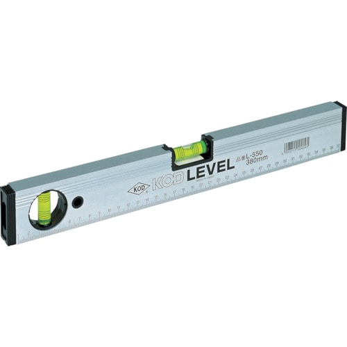 トラスコ中山 KOD マグネット付 箱型アルミレベル 405-0690(ご注文単位1個)【直送品】