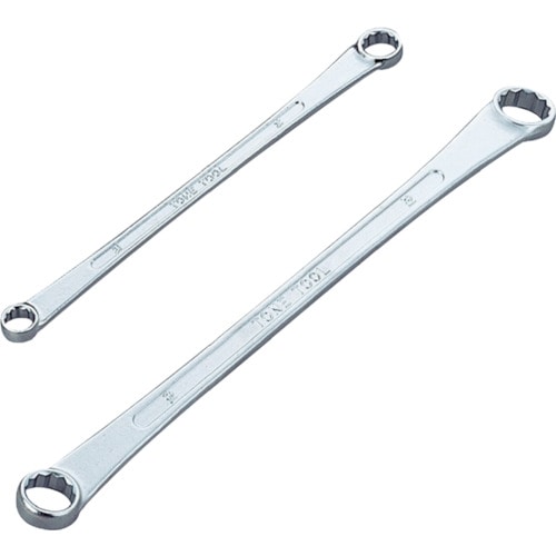 トラスコ中山 TONE ロングめがねレンチ(15°) 12X14mm(ご注文単位1個)【直送品】