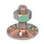 トラスコ中山 HHH 三ツ爪バケットボールトナット W3/8×38 (100組入)(ご注文単位1箱)【直送品】
