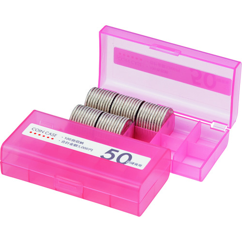 トラスコ中山 OP コインケース 50円用 808-1858(ご注文単位1個)【直送品】