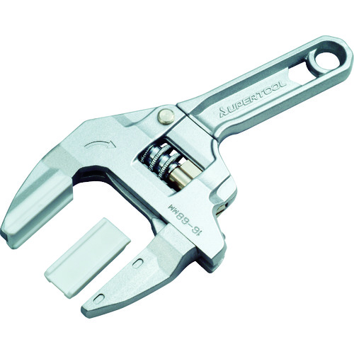 トラスコ中山 スーパー ラチェット式たて型アルミモーターレンチ 口開き:16~68mm 全長:210mm(ご注文単位1個)【直送品】