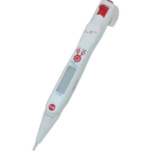 トラスコ中山 ICOMES ペン型電動ピペット pipetty 20μl(ご注文単位1台)【直送品】