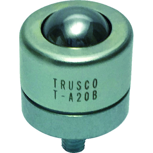 トラスコ中山 TRUSCO ボールキャスター 切削加工品上向用 スチール製ボール 123-8815(ご注文単位1個)【直送品】