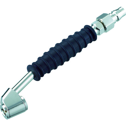 トラスコ中山 TRUSCO ラバー付タイヤチャック 自動車用 180mm(ご注文単位1本)【直送品】
