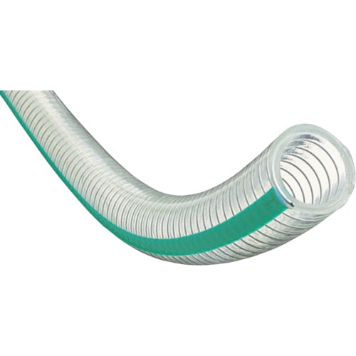 トラスコ中山 トヨックス 食品用耐熱・耐圧ホース トヨフーズSホース 内径38mm×外径48mm 長さ10m TFS-38-10(ご注文単位1巻)【直送品】