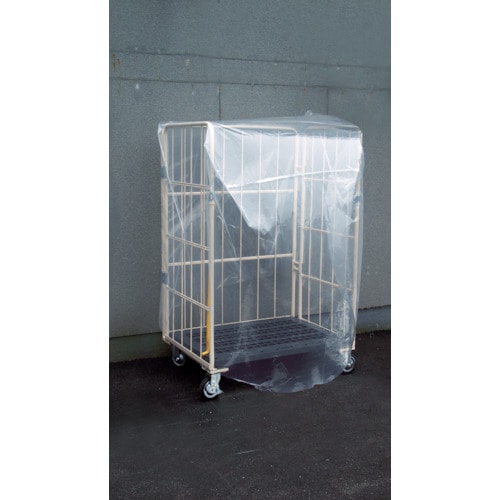 トラスコ中山 TRUSCO ハイテナー用PEカバー 800×600×1700用 透明 5枚入(ご注文単位1袋)【直送品】
