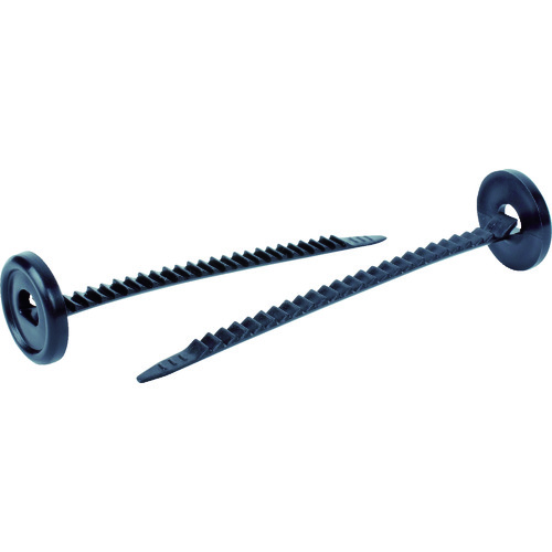 トラスコ中山 TRUSCO 樹脂製結束タイ 雌雄同タイ 4mm~50mm板厚用 (20個入)(ご注文単位1袋)【直送品】