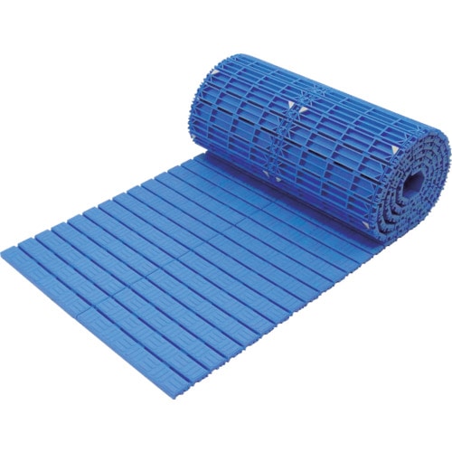 トラスコ中山 TRUSCO 巻取式スノコ 600X6000mm ブルー(ご注文単位1巻)【直送品】