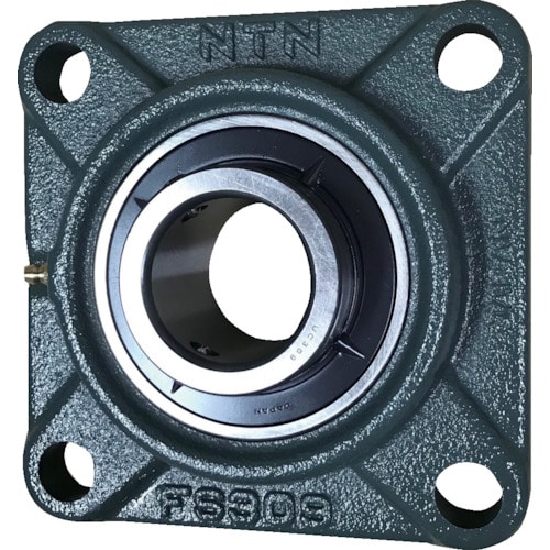 トラスコ中山 NTN 軸受ユニット(円筒穴形、止めねじ式)軸径35mm内輪径35mm全長135mm(ご注文単位1個)【直送品】