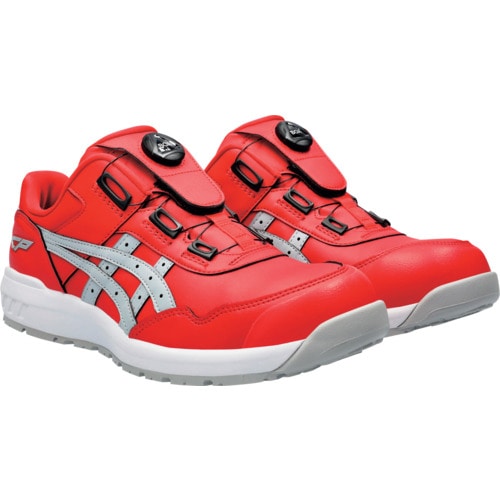 トラスコ中山 アシックス ウィンジョブ CP306 BOA クラシックレッド/ピエドモントグレー 30.0cm 622-1238 (ご注文単位1足) 【直送品】
