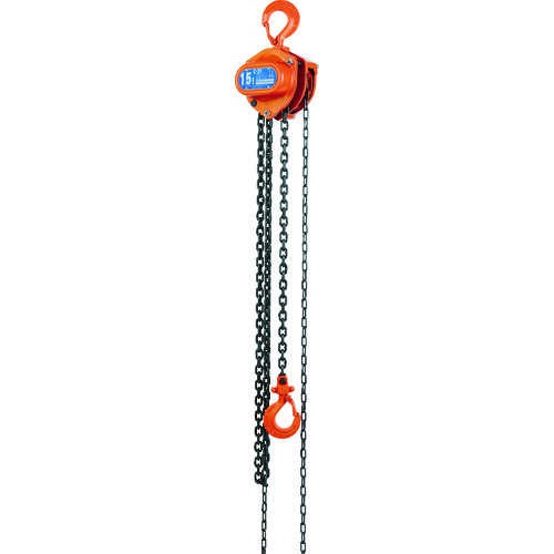 トラスコ中山 象印 手動チェーンブロック 0.5t 揚程6m(C21 0.5-6m) 221-6392 (ご注文単位1台) 【直送品】