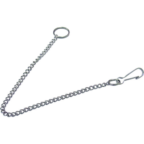 トラスコ中山 ニッサチェイン ステンレスキーチェイン 30cm 126-3037 (ご注文単位1個) 【直送品】