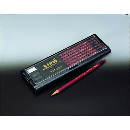 トラスコ中山 uni ユニ鉛筆 4H (12本入) 857-8618 (ご注文単位1箱) 【直送品】