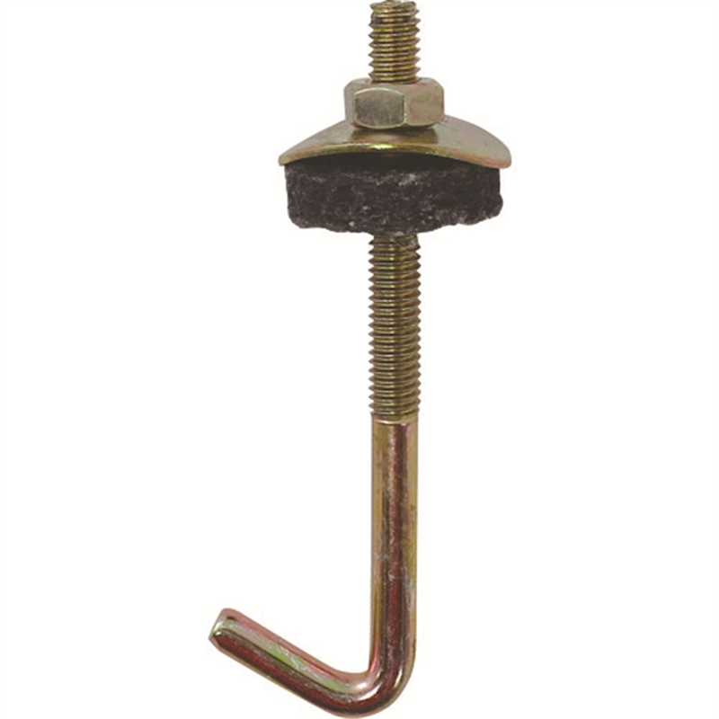 DAIDOHANT クロメート スレートフック 大波 6×100 10本入り 1袋（ご注文単位1袋）【直送品】