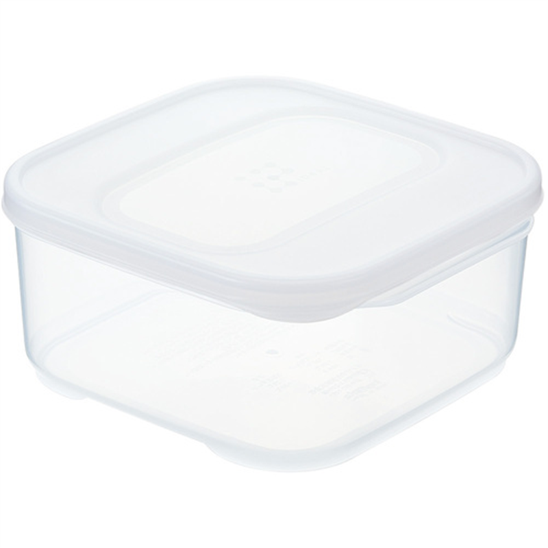 inomata 食品保存容器 イデアルID-207[正角中・レギュラー]クリアー 1個（ご注文単位1個）【直送品】