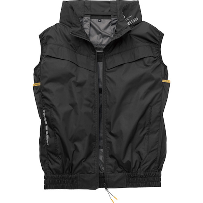 空調風神服 The tough 空調風神服ベストブラックL 1着(ご注文単位1着)【直送品】
