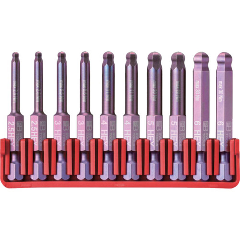 PBスイスツールズ E6-715ビットブロックセット 1セット（ご注文単位1セット）【直送品】