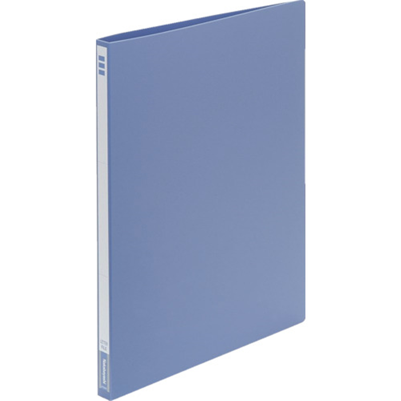 ナカバヤシ レターファイル/A4/ブルー 1冊（ご注文単位1冊）【直送品】