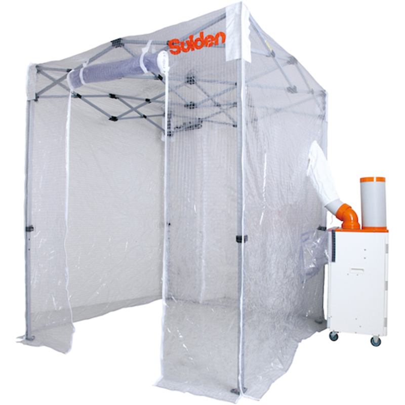 Suiden クーラーテント1.8m×2.7m 1台(ご注文単位1台)【直送品】